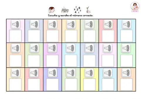 Escucha los números