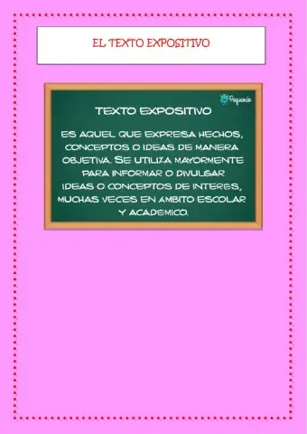 El texto expositivo