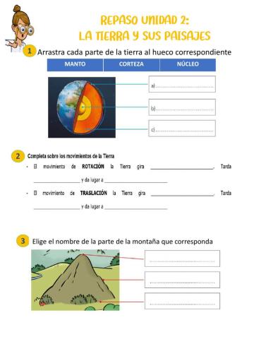 La Tierra y sus paisajes