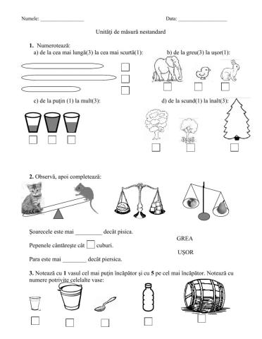 Unități de măsură nonstandard