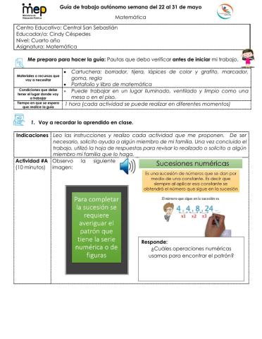 GTA Series Numéricas y de Figuras