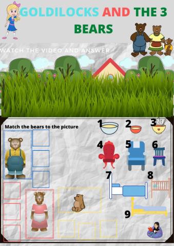 Goldilocks and the three bears