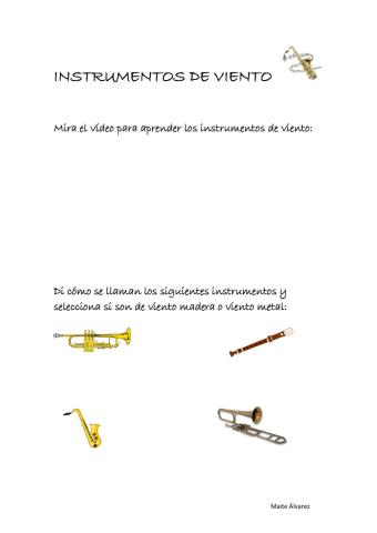 Instrumentos de viento