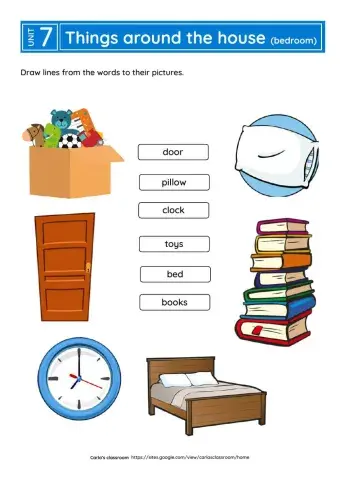 Things around the house (bedroom)