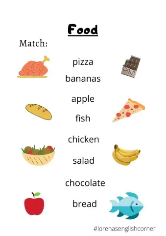 Food vocabulary