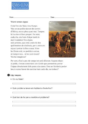 Comprensió lectora socials