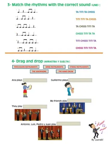 Rhythms - instruments