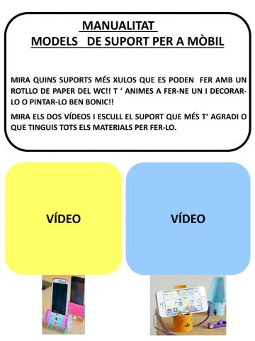 Suport per a mòbil