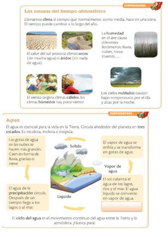 El agua y el clima
