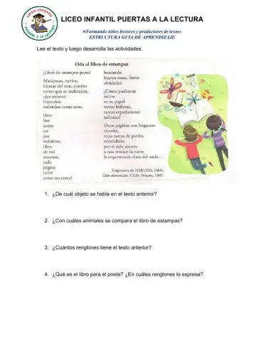 Las clases de textos líricos