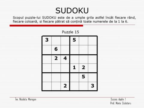 Sudoku 15