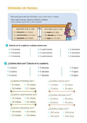 Unidades d tiempo