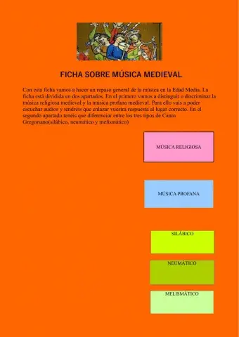Ficha de musica medieval