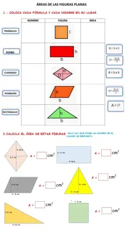 Areas figuras planas