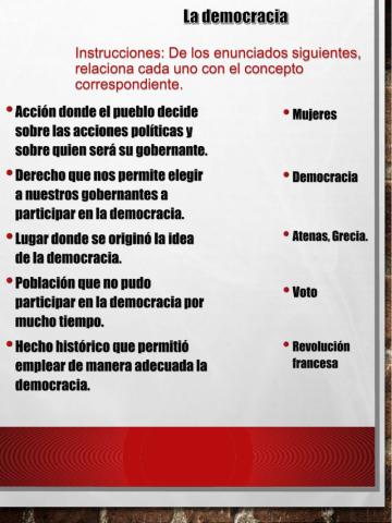 La democracia