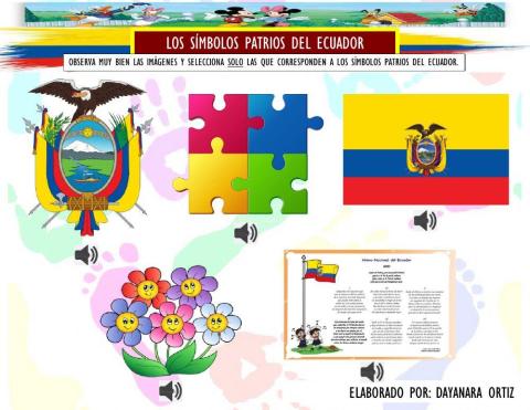 Los Símbolos Patrios del Ecuador