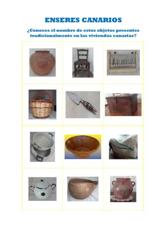Enseres canarios