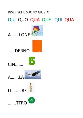 Inserisci qui quo qua que