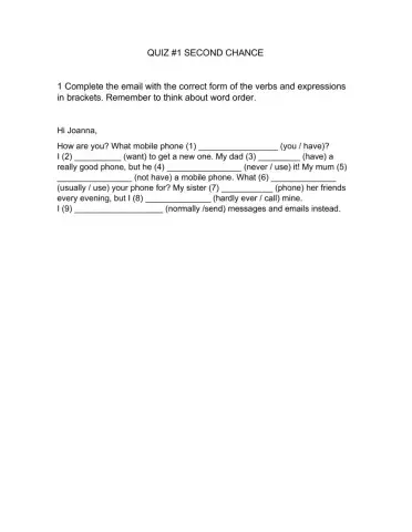 Adverbs and expressions of frequency