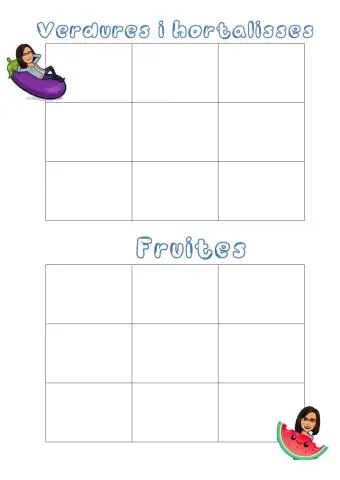 Fruites i verdures