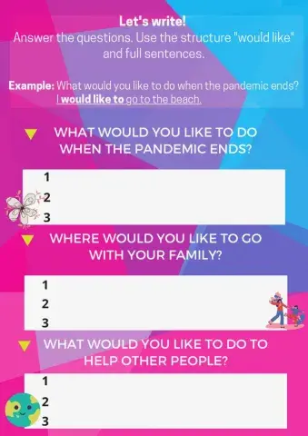 What would you like to...?