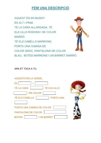 EE descripció personatge