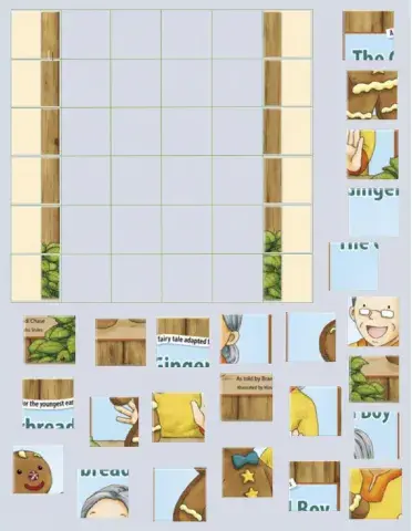 Gingerbread Boy Puzzle