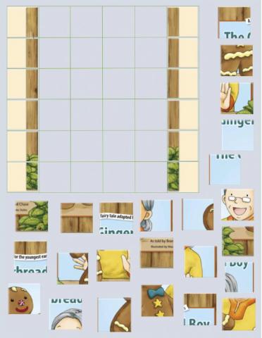 Gingerbread Boy Puzzle