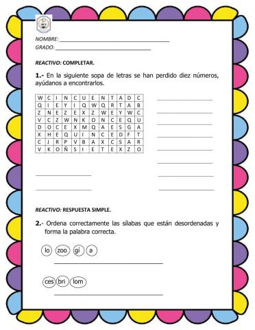 El uso de la C y la Z