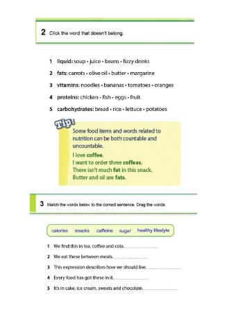 Unit 8 vocabulary exercises 2 and 3 page 102