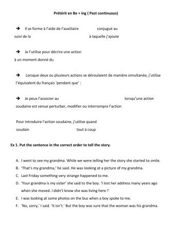 What was happening? What did they do then?