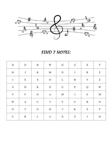 Music notes