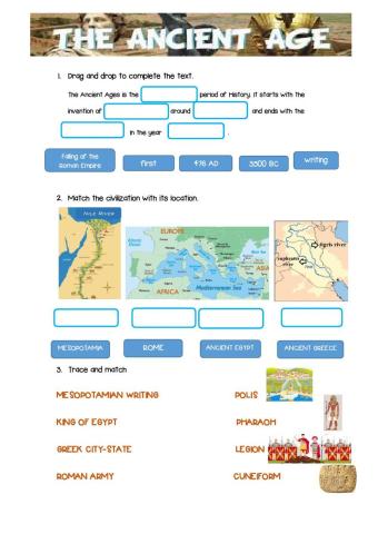 CIVILIZATIONS OF THE ANCIENT AGES