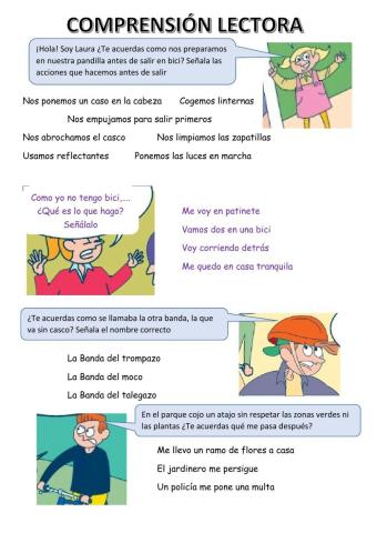 Educacion vial en bici