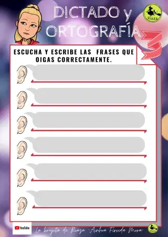 Nº1 Dictado de frases