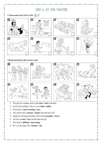 Unit:4 At the Theatre