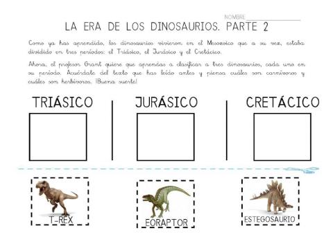 La era de los dinosaurios. Parte 2