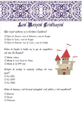 Los reinos cristianos