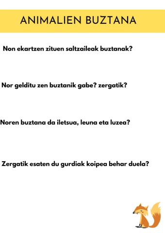 Animalien buztana