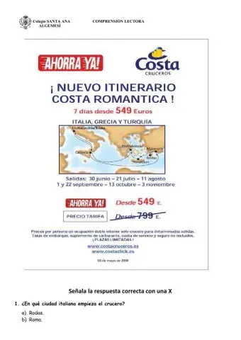 Comprensión lectora