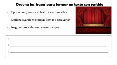 Ordena Texto