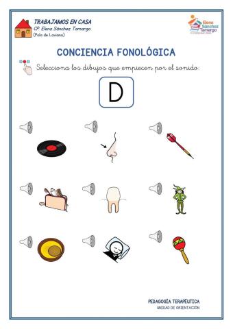 Conciencia fonológica D