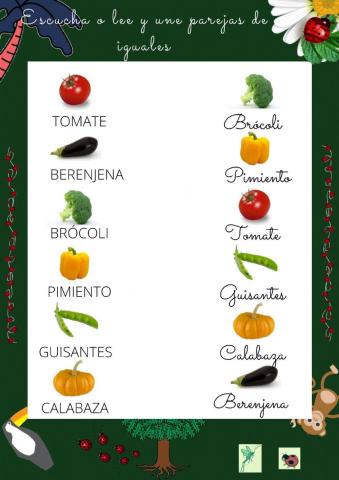 Lee, escucha y asocia