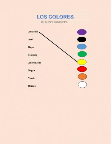 Unir los colores