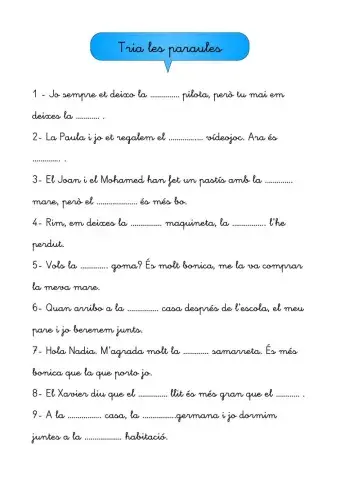 Quina és la paraula correcta