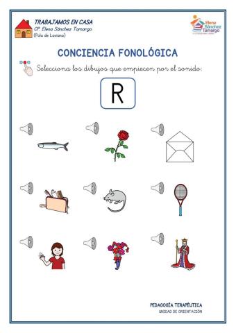 Conciencia fonológica R