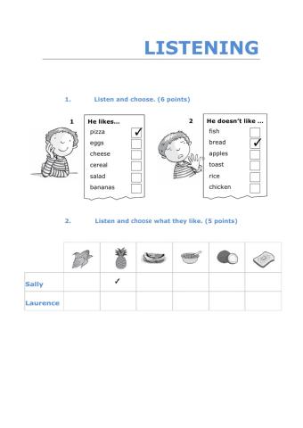 Listening like-dontlike