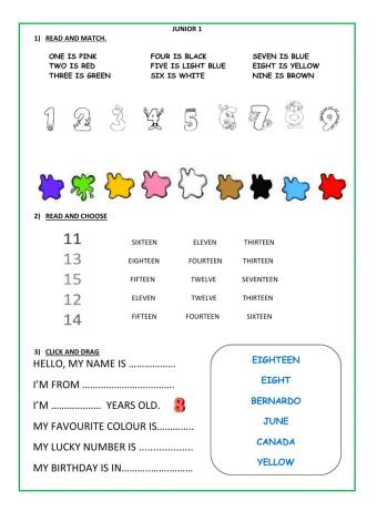 Personal information