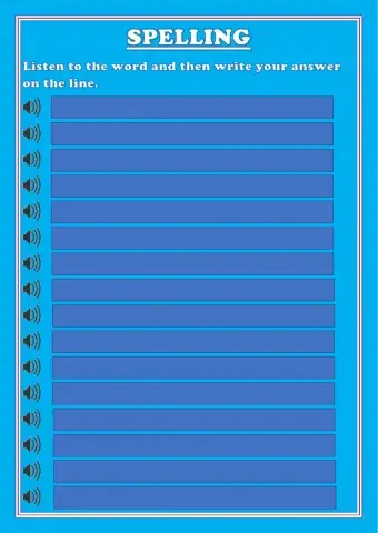 Spelling