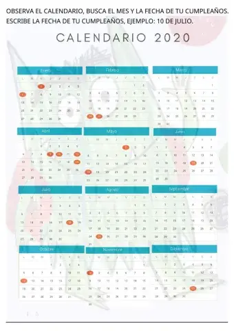 Calendario anual